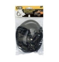 Gumicuk M-Tac Elastic Cord 2 ks - čierny