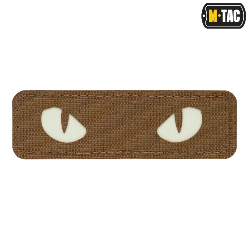 Nášivka M-Tac Cat Eyes - coyote-biela Nášivka M-Tac Cat Eyes - coyote-biela