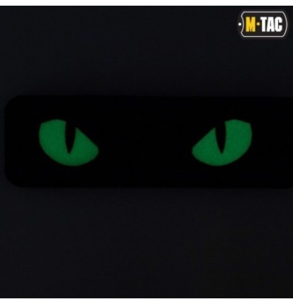Nášivka M-Tac Cat Eyes - coyote-biela