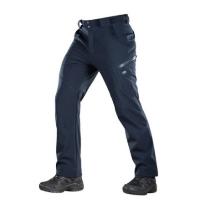 Nohavice M-Tac Soft Shell Winter - navy, XS