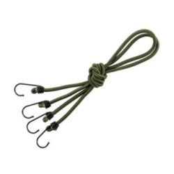 Gumicuk M-Tac Elastic Cord 2 ks - olivový