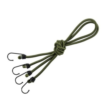 Gumicuk M-Tac Elastic Cord 2 ks - olivový