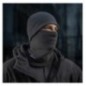 Nákrčník M-Tac Scarf Polartec - tmavo sivý, S/M