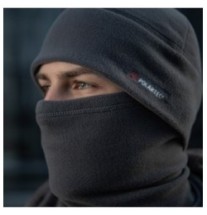 Nákrčník M-Tac Scarf Polartec - tmavo sivý, S/M