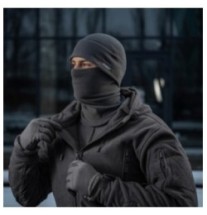 Nákrčník M-Tac Scarf Polartec - tmavo sivý, S/M