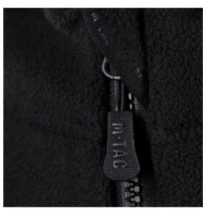Mikina fleecová M-Tac Lite Microfleece - čierna, S