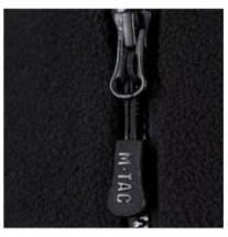 Mikina fleecová M-Tac Lite Microfleece - čierna, S