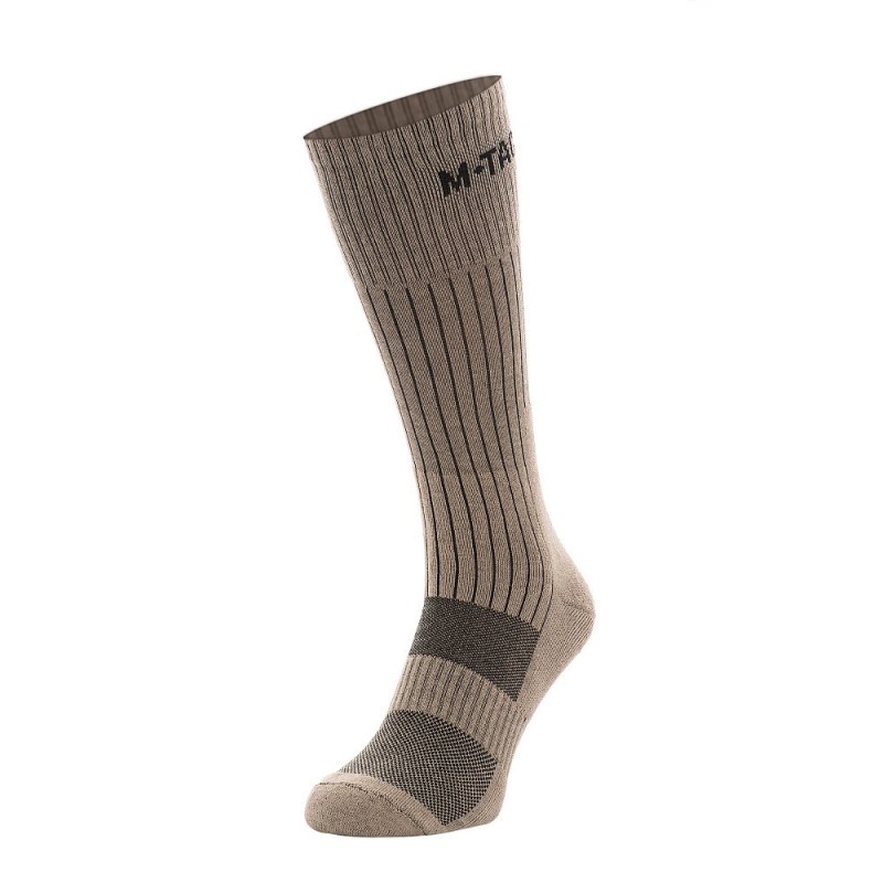 Ponožky vysoké M-Tac High Socks Mk.2 - tmavo béžové, 44-46