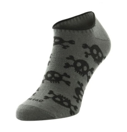 Ľahké letné ponožky M-Tac Pirate Skull Lower - olivové, 39-42