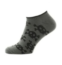 Ľahké letné ponožky M-Tac Pirate Skull Lower - olivové, 39-42