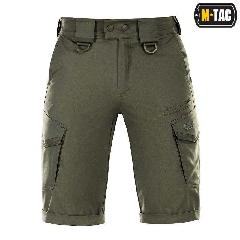 Kraťasy M-Tac Aggressor Flex Gen.II - ranger green, L Kraťasy M-Tac Aggressor Flex Gen.II - ranger green, L