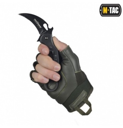 Rukavice bezprsté M-Tac Assault Tactical Mk.4 - olivové, S