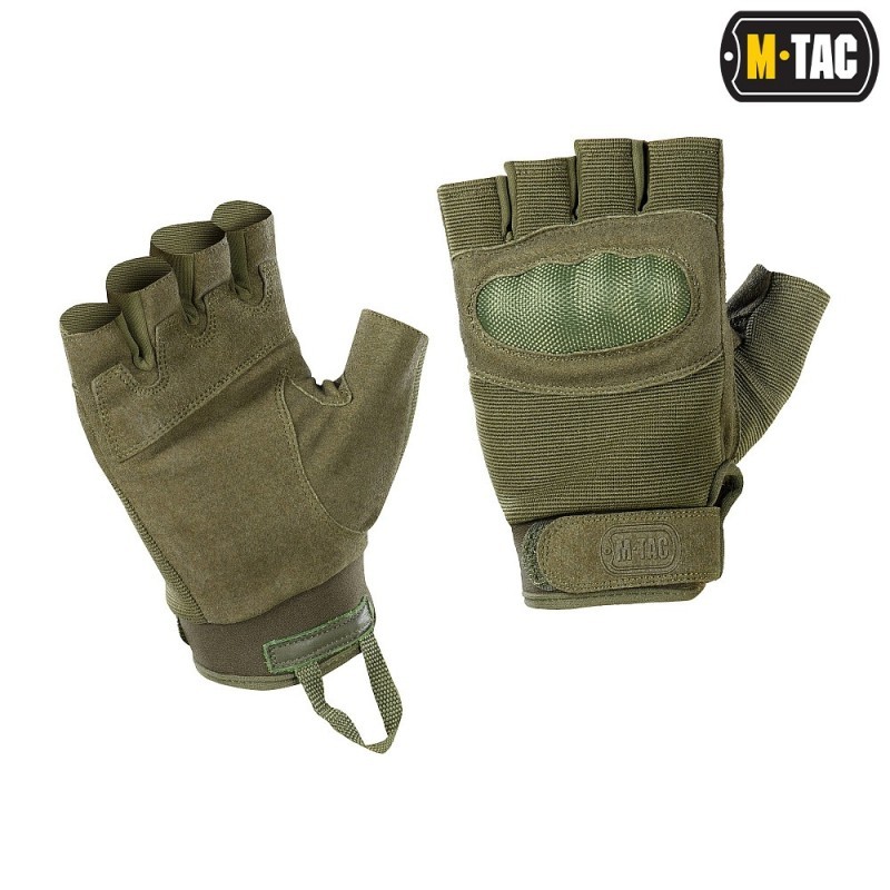Rukavice bezprsté M-Tac Assault Tactical Mk.3 - olivové, S