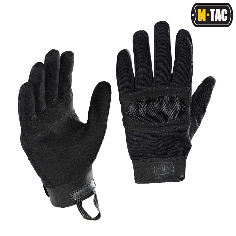Rukavice taktické M-Tac Assault Tactical Mk.3 Full - čierne, S Rukavice taktické M-Tac Assault Tactical Mk.3 Full - čierne, S