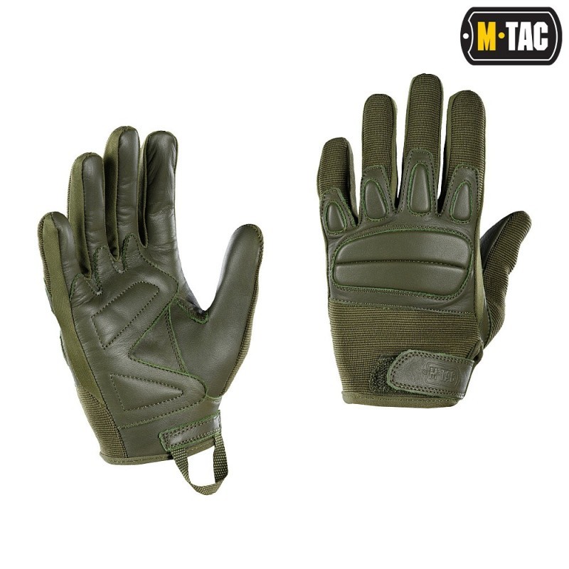 Rukavice taktické M-Tac Assault Tactical Mk.2 Full - olivové, L Rukavice taktické M-Tac Assault Tactical Mk.2 Full - olivové, L