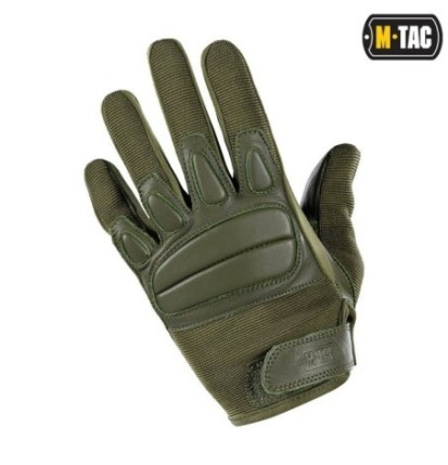 Rukavice taktické M-Tac Assault Tactical Mk.2 Full - olivové, L