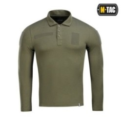 Taktická polokošeľa M-Tac Long Polo 65/35 - olivová, XS