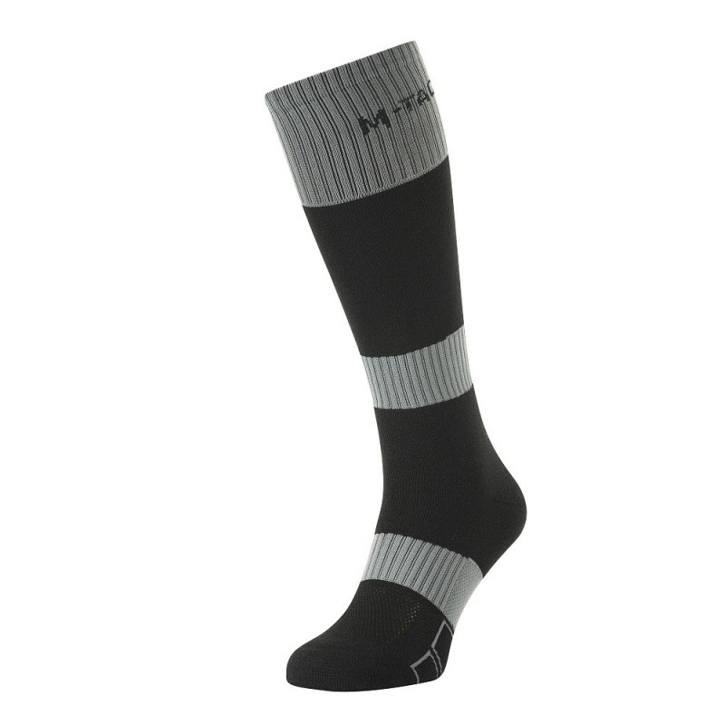 Podkolienky zimné M-Tac Ranger Winter - čierne-sivé, 40-42