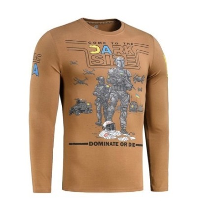 Tričko s dlhým rukávom M-Tac UA Side - coyote, XXL