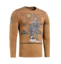 Tričko s dlhým rukávom M-Tac UA Side - coyote, XXL
