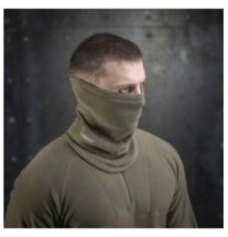 Nákrčník M-Tac Polartec Anatomic Tube Scarf - tmavo olivový, S/M