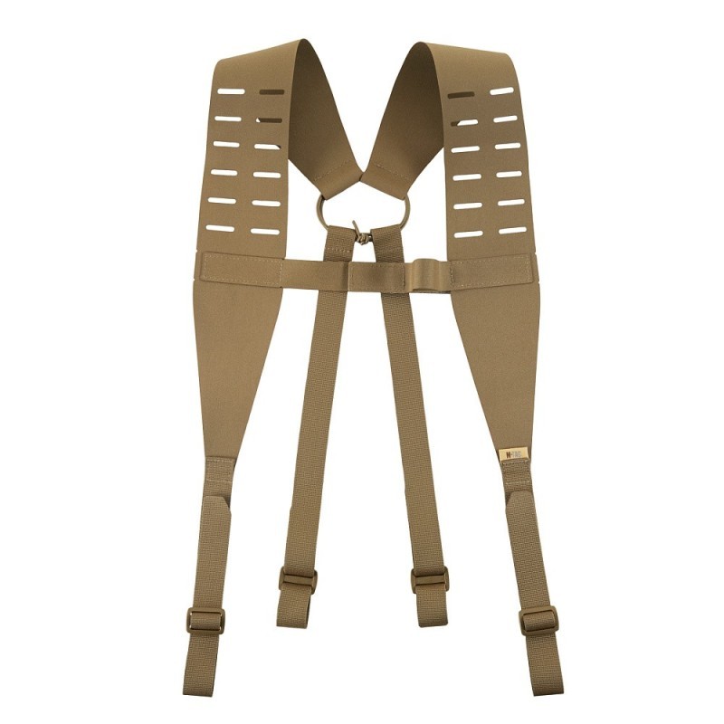 Ramenné popruhy M-Tac Shoulder Belt Straps Laser Cut - coyote, Long Ramenné popruhy M-Tac Shoulder Belt Straps Laser Cut - coyote, Long