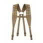 Ramenné popruhy M-Tac Shoulder Belt Straps Laser Cut - coyote, Long Ramenné popruhy M-Tac Shoulder Belt Straps Laser Cut - coyote, Long