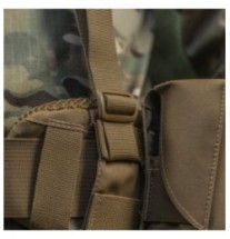 Ramenné popruhy M-Tac Shoulder Belt Straps Laser Cut - coyote, Long