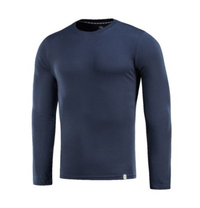 Tričko s dlhým rukávom M-Tac Tee 93/7 Long - navy, XS