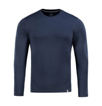 Tričko s dlhým rukávom M-Tac Tee 93/7 Long - navy, XS