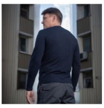Tričko s dlhým rukávom M-Tac Tee 93/7 Long - navy