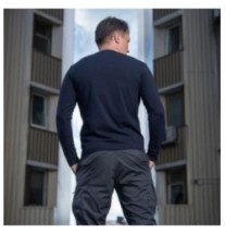 Tričko s dlhým rukávom M-Tac Tee 93/7 Long - navy