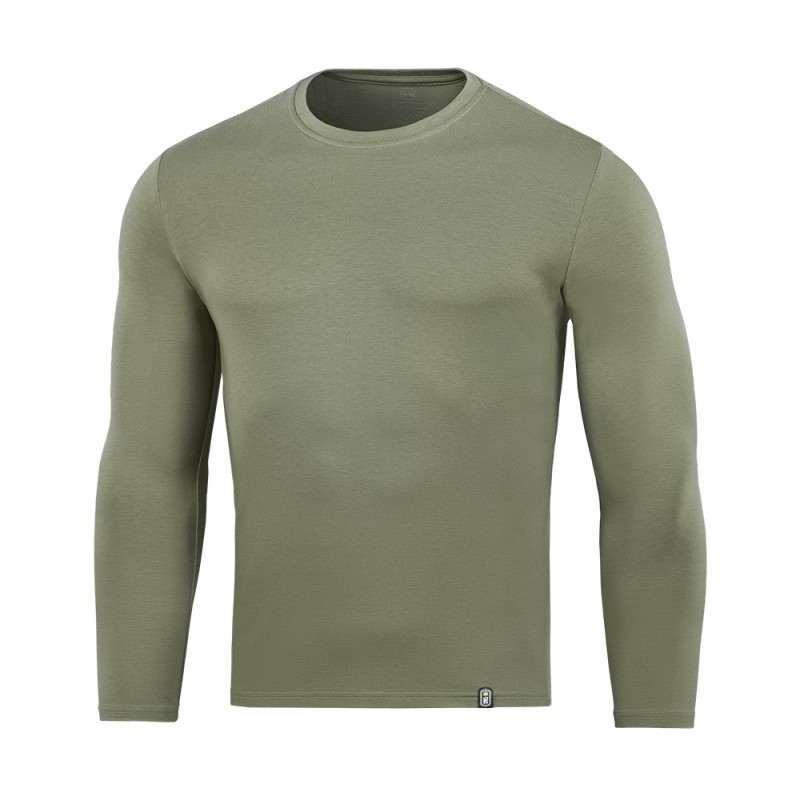 Tričko s dlhým rukávom M-Tac Tee 93/7 Long - svetlo olivové, XS Tričko s dlhým rukávom M-Tac Tee 93/7 Long - svetlo olivové, XS