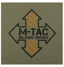 Tričko s potlačou M-Tac Delivery Service - olivové, S