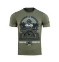 Tričko s potlačou M-Tac Odin - olivové, 3XL