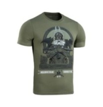Tričko s potlačou M-Tac Odin - olivové, 3XL