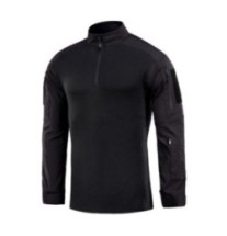 Taktická polokošeľa M-Tac Combat Shirt - čierna, 3XL Long