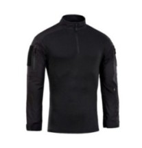 Taktická polokošeľa M-Tac Combat Shirt - čierna, 3XL Long