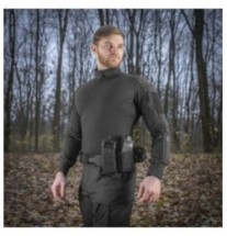 Taktická polokošeľa M-Tac Combat Shirt - čierna, 3XL Long