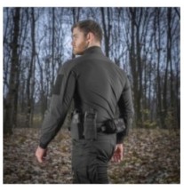 Taktická polokošeľa M-Tac Combat Shirt - čierna, 3XL Long