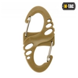 Karabína dvojitá taktická M-Tac S-Hook - coyote