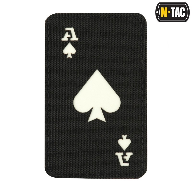 Nášivka M-Tac Ace Of Spades Light - čierna