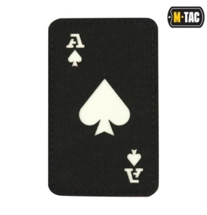 Nášivka M-Tac Ace Of Spades Light - čierna