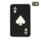 Nášivka M-Tac Ace Of Spades Light - čierna