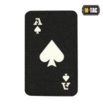 Nášivka M-Tac Ace Of Spades Light - čierna