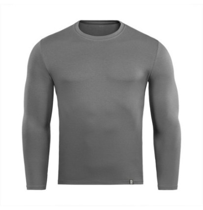 Tričko s dlhým rukávom M-Tac Tee 93/7 Long - sivé, XL