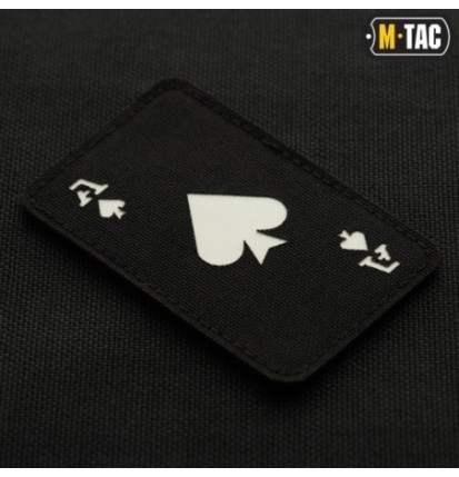 Nášivka M-Tac Ace Of Spades Light - čierna