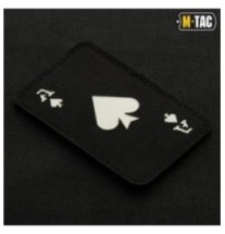 Nášivka M-Tac Ace Of Spades Light - čierna