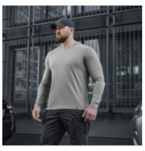 Tričko s dlhým rukávom M-Tac Tee 93/7 Long - sivé