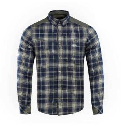 Košeľa M-Tac Redneck - navy-sivá, XL